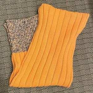 Missoni Unisex Yellow Gold Knit Scarf